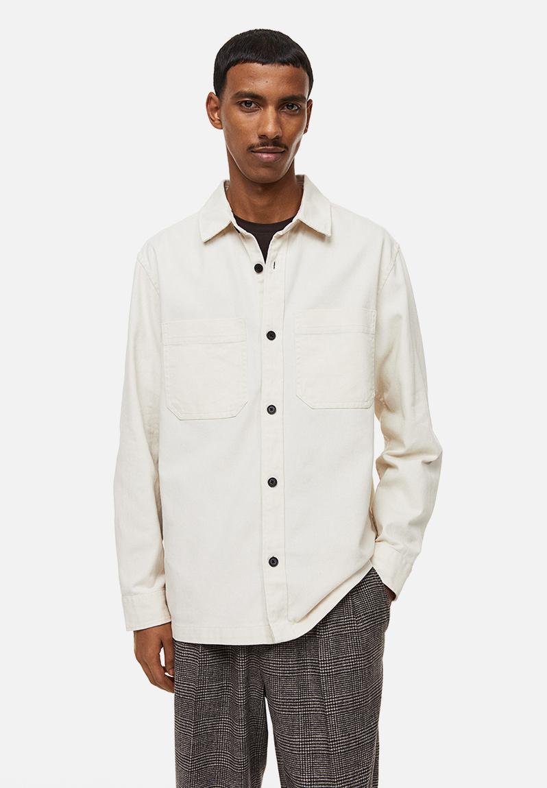 Regular fit overshirt - cream - 0944940027 H&M Shirts | Superbalist.com