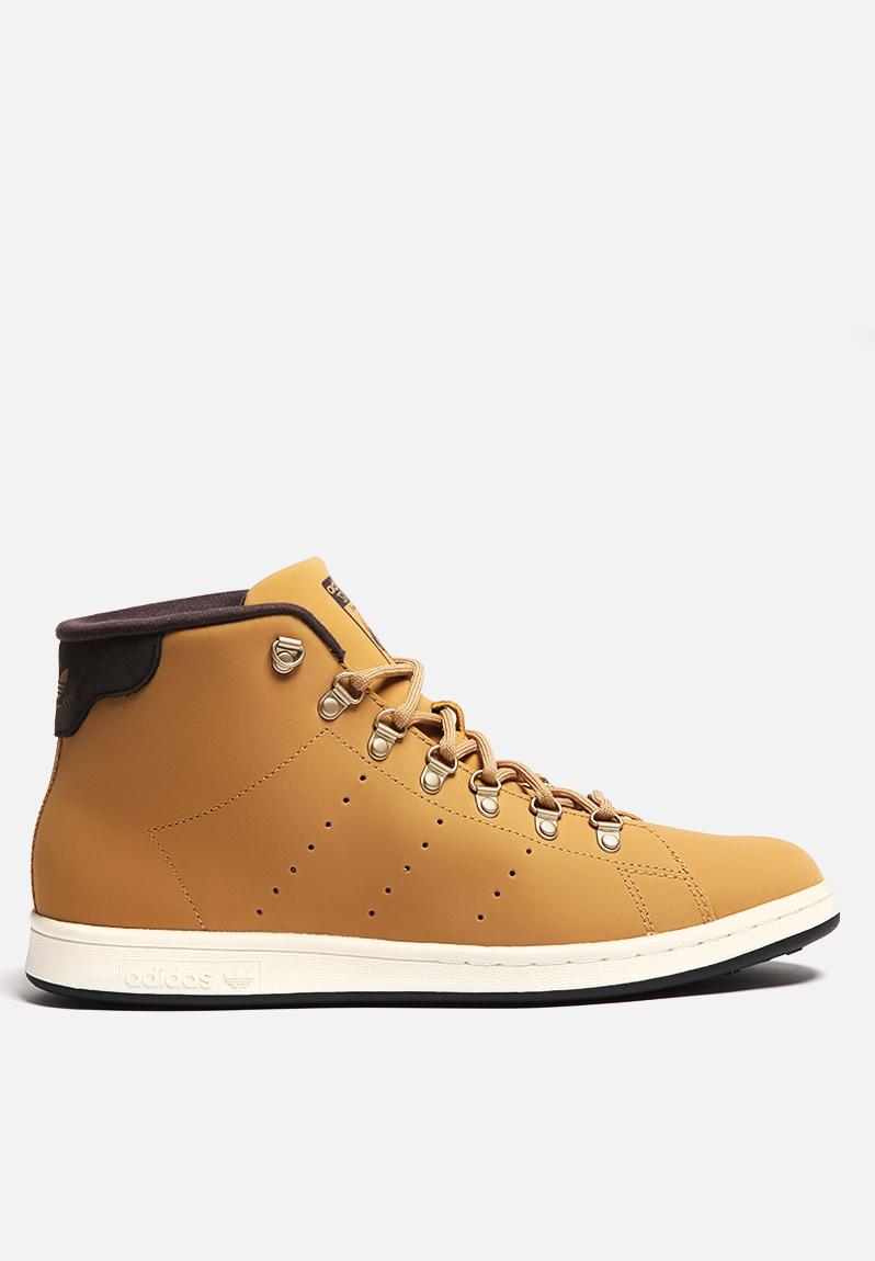 Stan Smith Winter Mid - S81558 - Tan / Dark Beige adidas ...