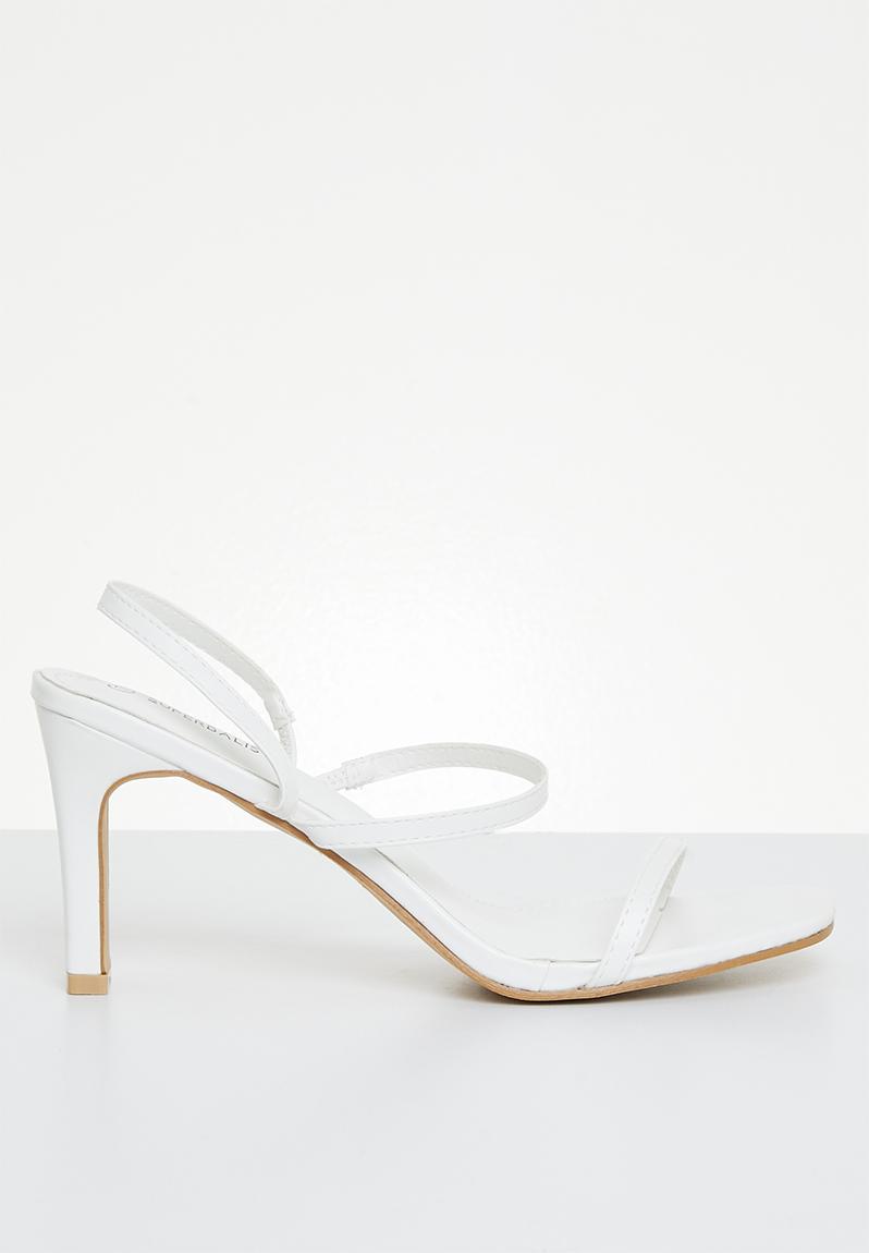 Rosalia slingback heel - white Superbalist Heels | Superbalist.com