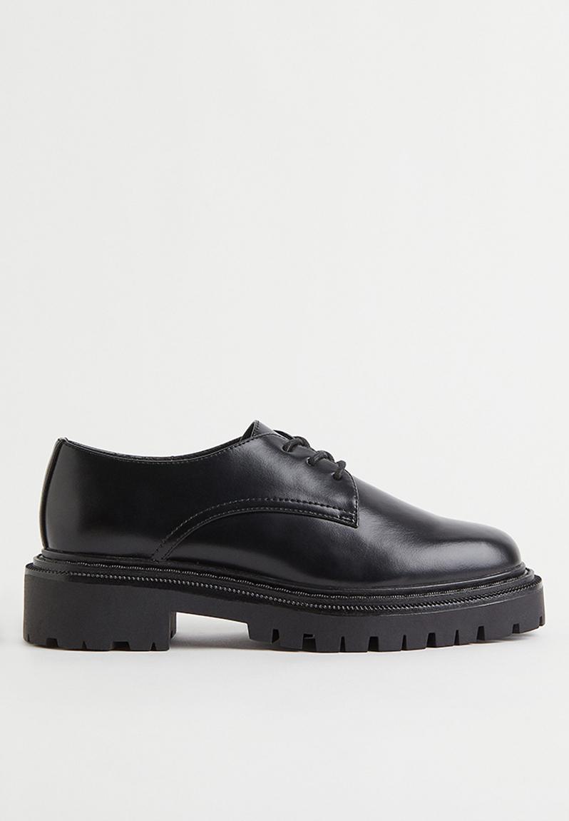 Chunky derby shoes - black H&M Pumps & Flats | Superbalist.com