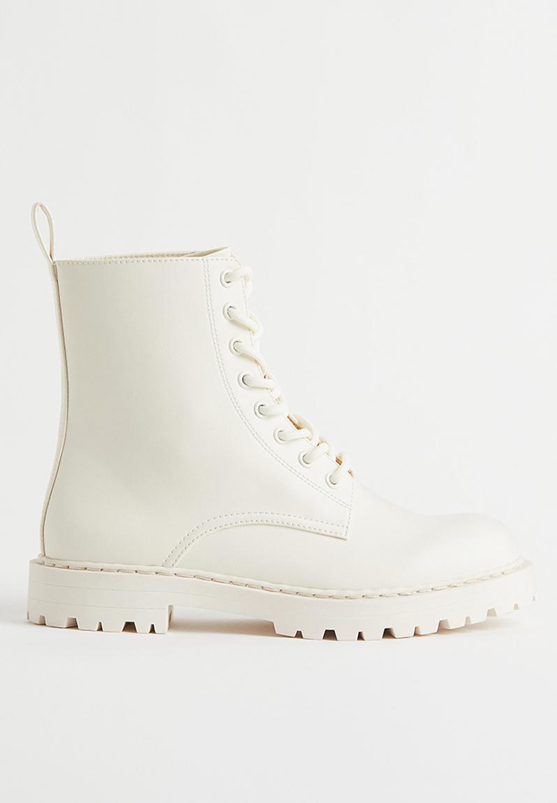 Ankle boots - white H&M Boots | Superbalist.com