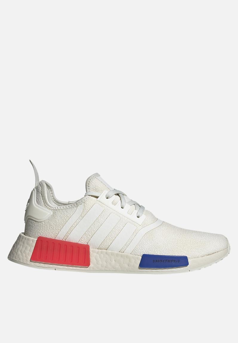 Nmd R1 Hq4451 White Tint Glory Red Semi Lucid Blue Adidas Originals Sneakers