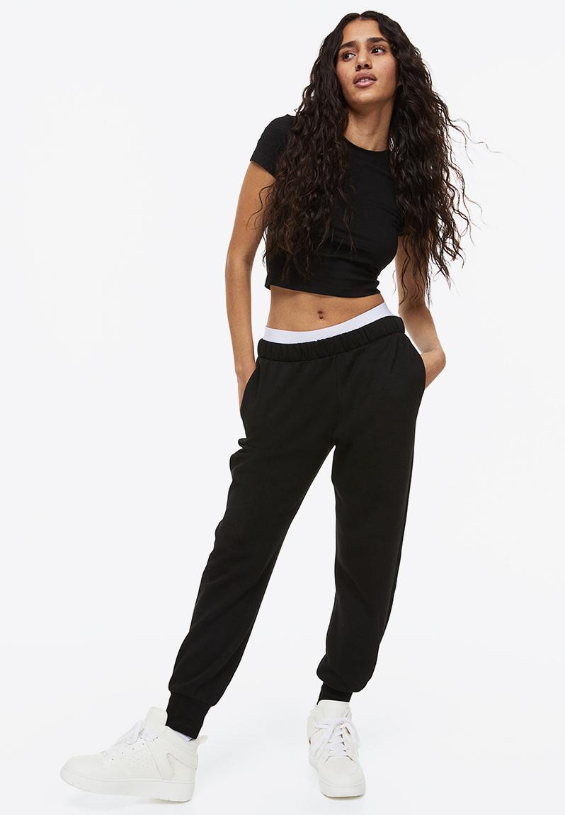 Joggers - black2 H&M Trousers | Superbalist.com
