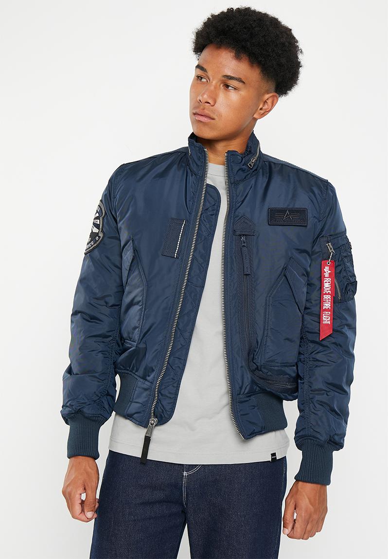 Engine jacket embroidered patch - rep blue Alpha Industries Jackets ...