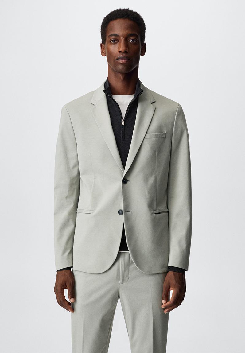 Blazer fabre - white MANGO Jackets & Blazers | Superbalist.com