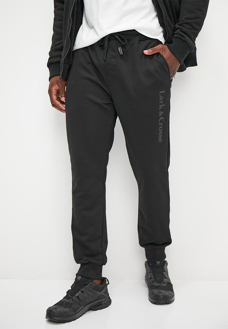 Eldy slimfit sweat pants - Black Lark & Crosse Pants & Chinos ...