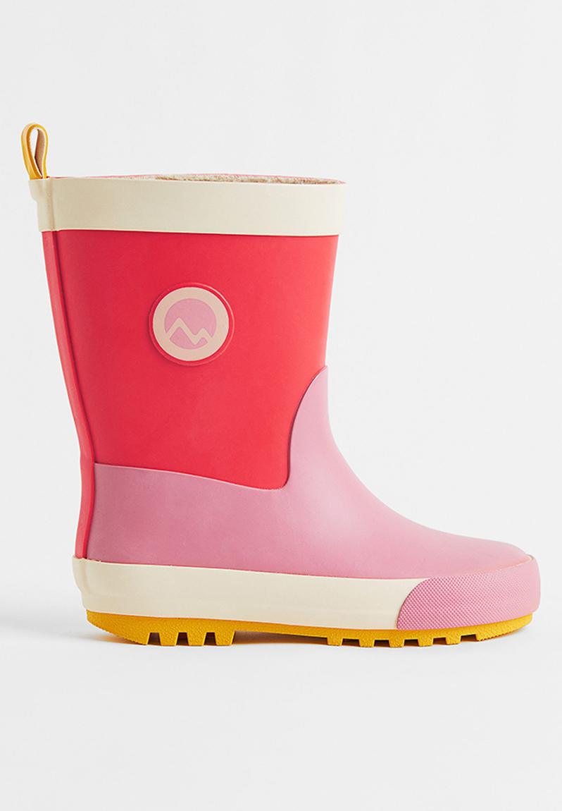 Wellingtons pink/blockcoloured 0969384007 H&M Shoes