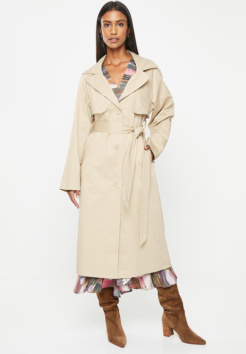 Melville coat - stone AMANDA LAIRD CHERRY Coats | Superbalist.com