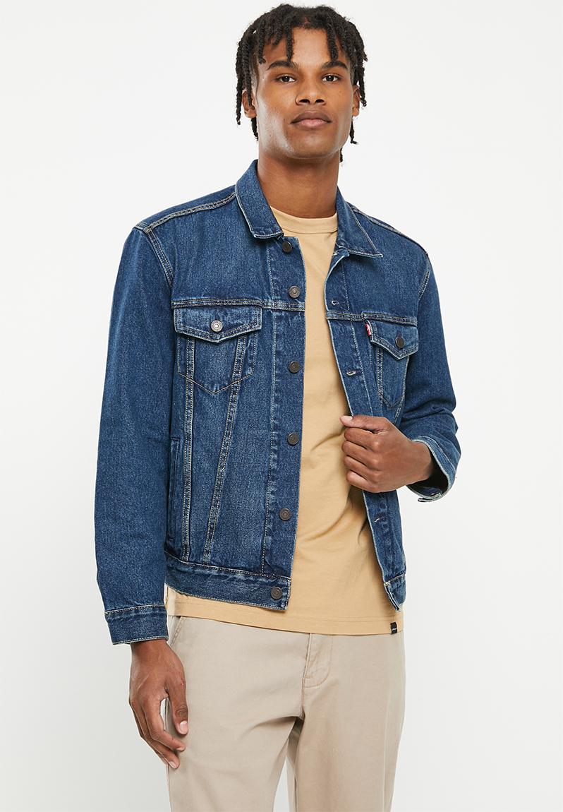 The trucker jacket broadway terrace trucker - indigo Levi’s® Jackets ...