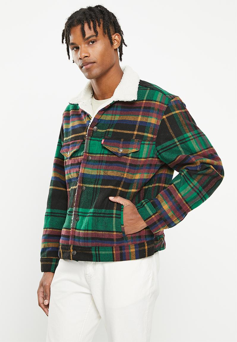 Vintage sherpa trucker plad - randy
