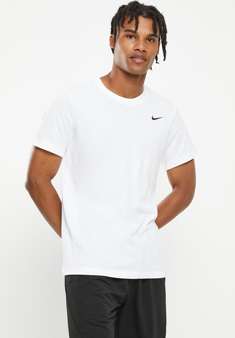 M nk df tee dfc crew solid - white/black Nike T-Shirts | Superbalist.com