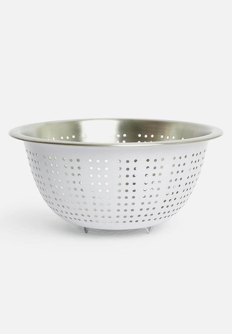 Stainless steel colander - cream1 Excellent Houseware Kitchen ...