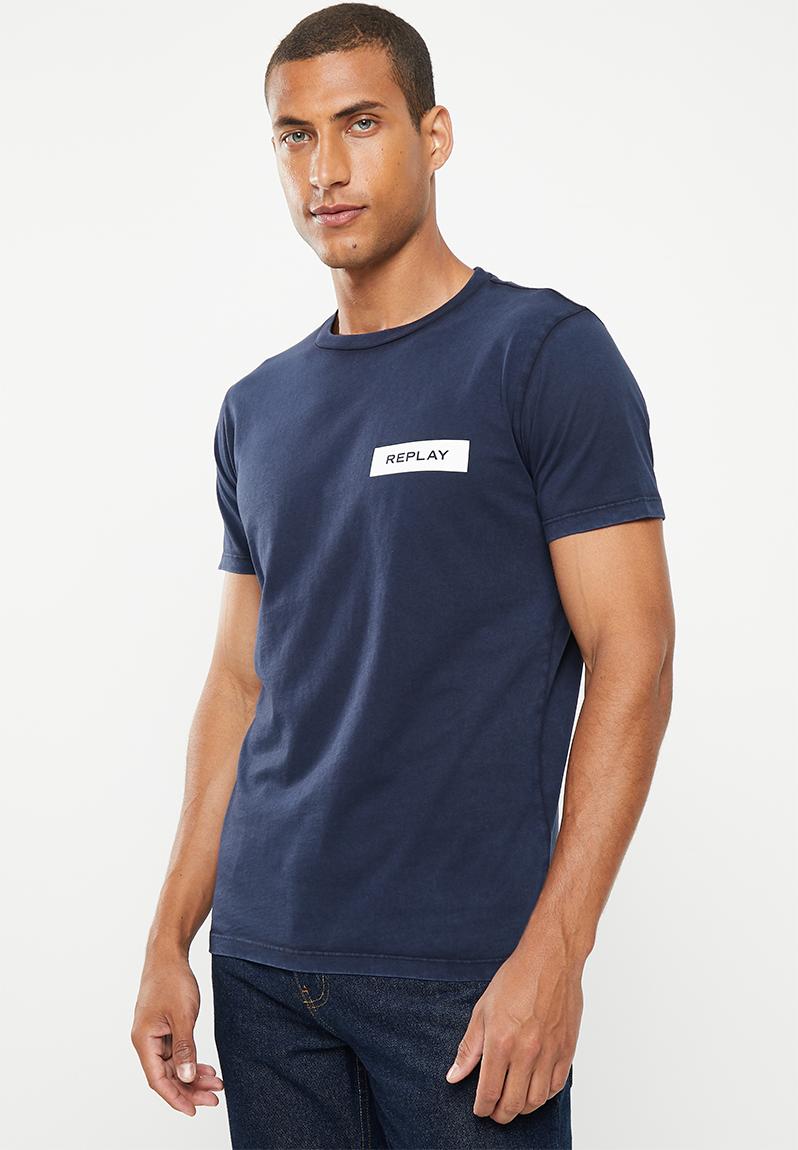 Replay tshirt - blue Replay T-Shirts & Vests | Superbalist.com
