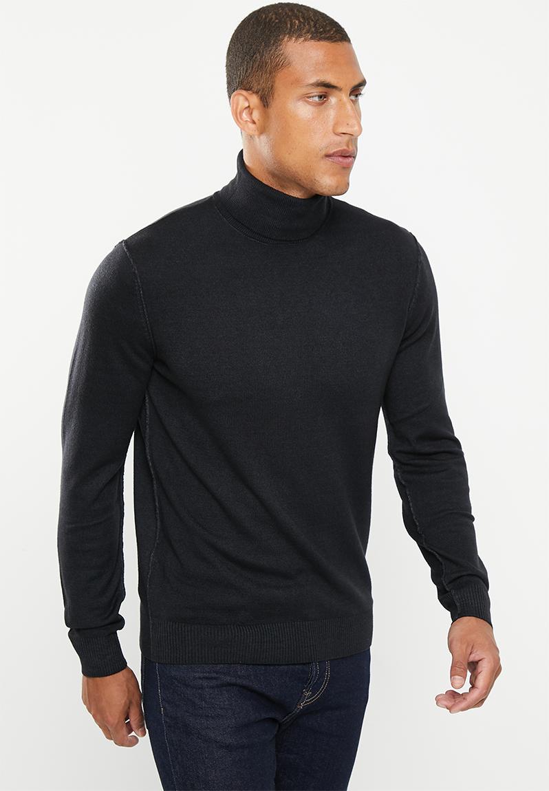 Maglia sweater - black Replay Knitwear | Superbalist.com