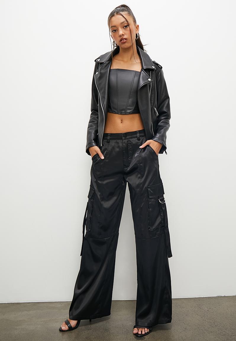 satin-cargo-trouser-black-blake-trousers-superbalist