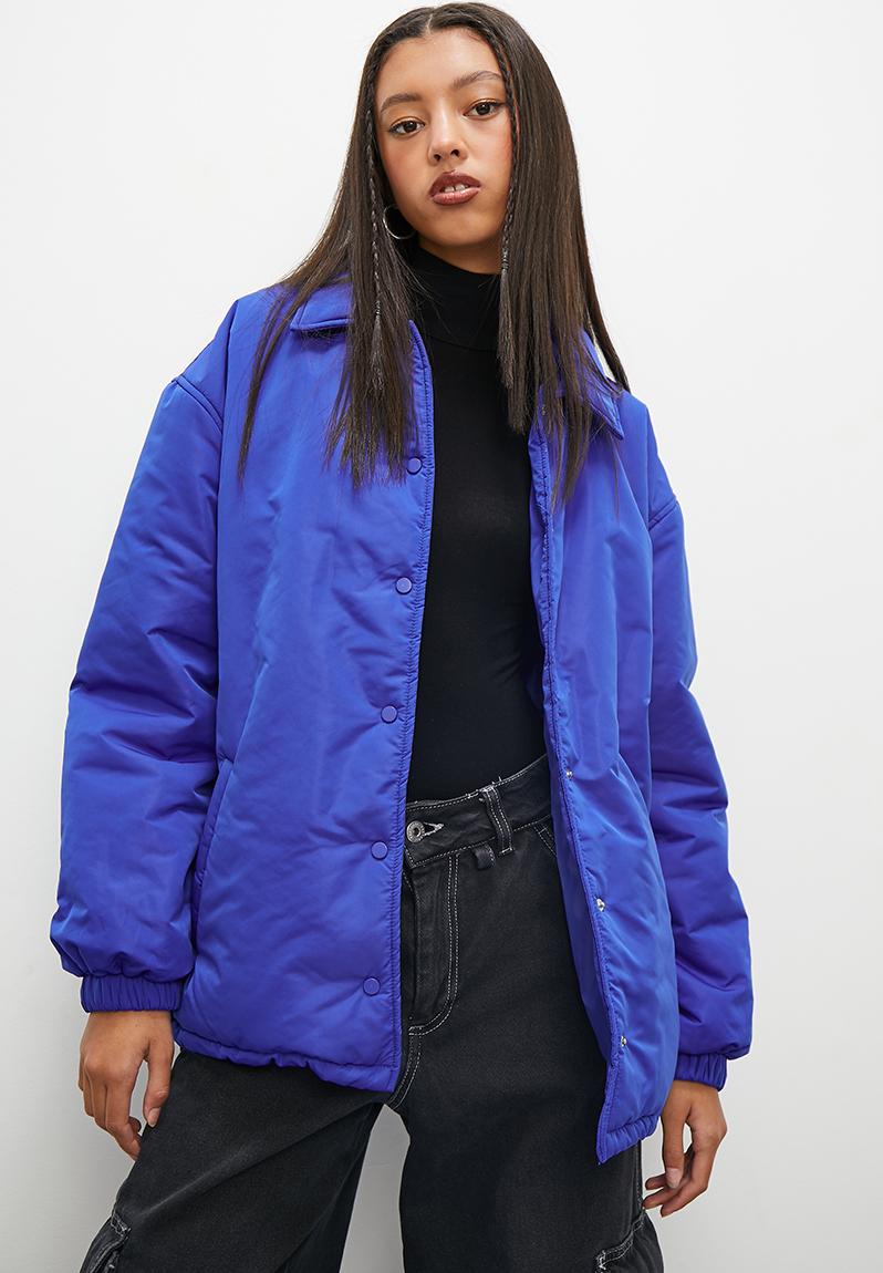 Oversized wadded puffer - cyan Blake Jackets | Superbalist.com