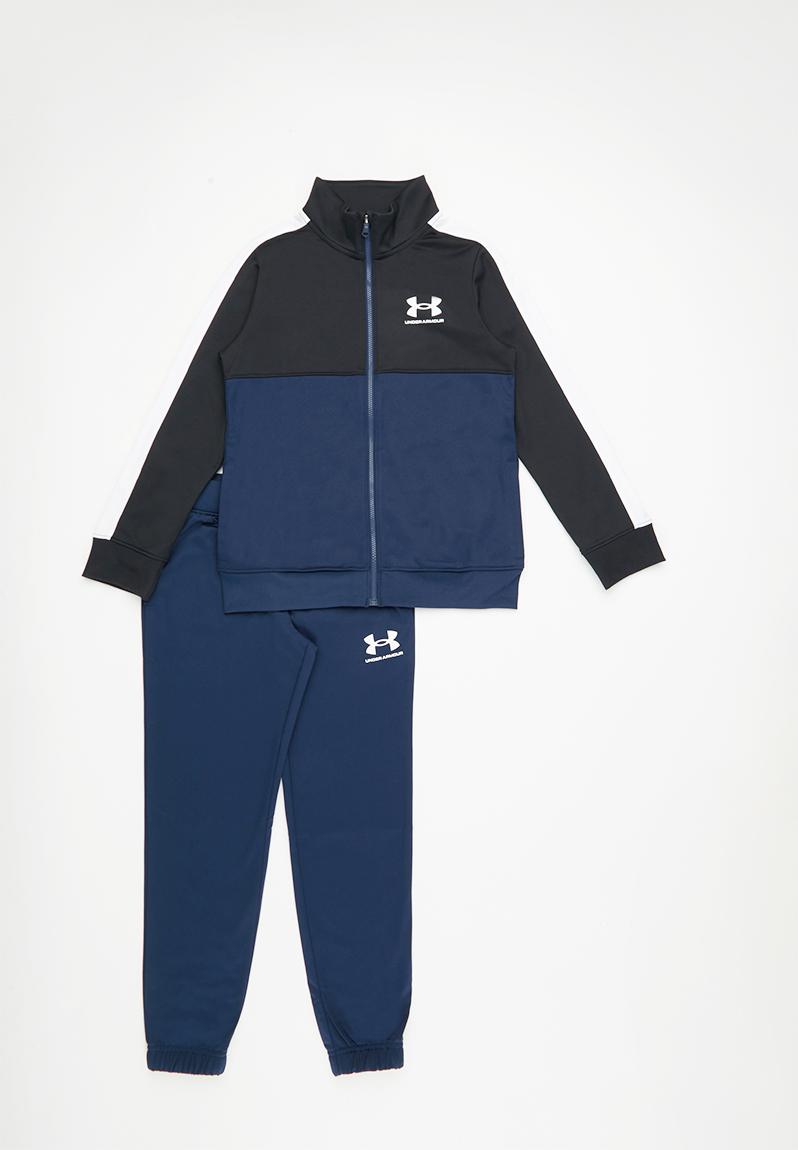 Ua cb knit track suit - academy/black/white Under Armour Sets ...