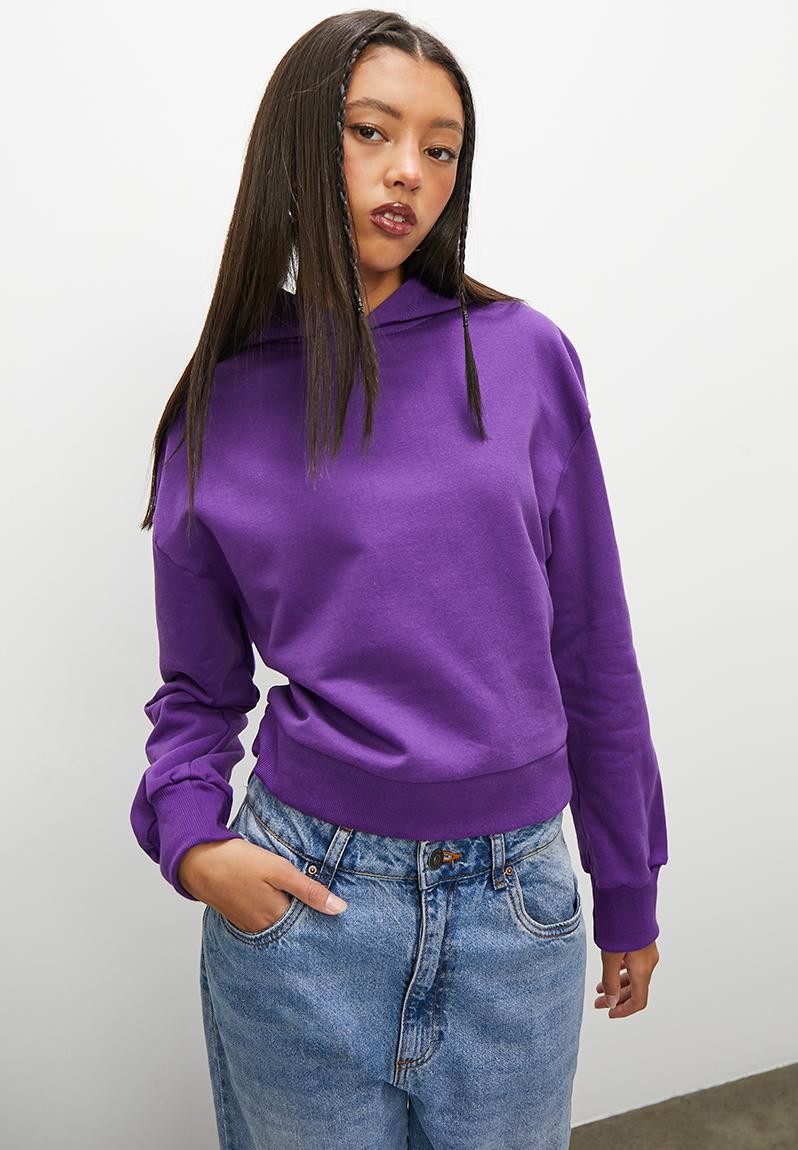 Purple Haze Crop Hoodie main image 1