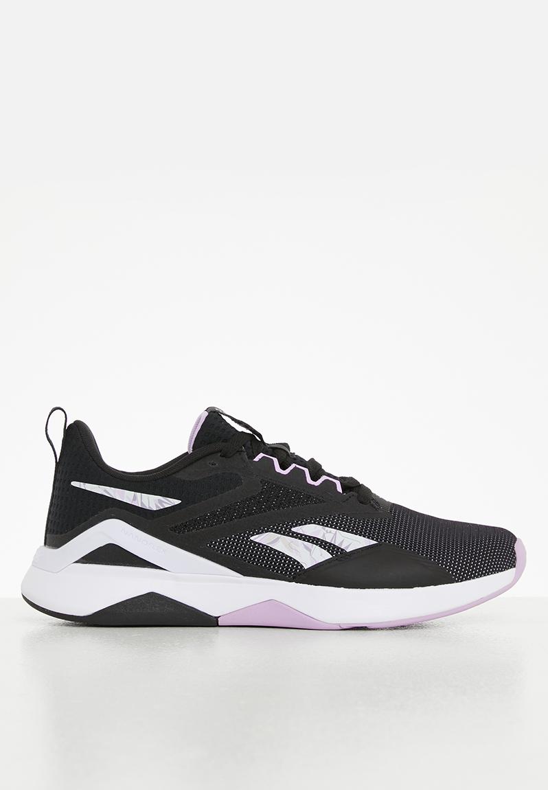 Nanoflex tr 2.0 - hq4221 - core black/ftwr white/purple oasis Reebok ...