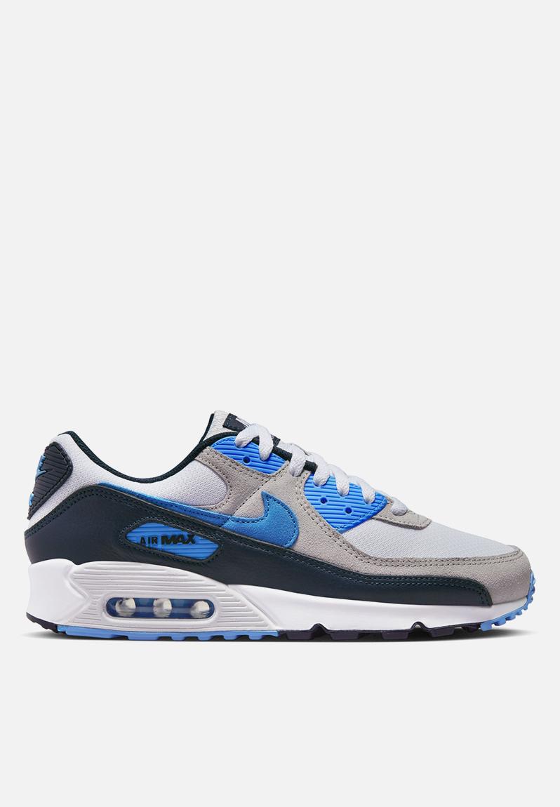 Nike Air Max 90 Dq4071 101 Whiteuniversity Blue Pure Platinum Nike Sneakers 