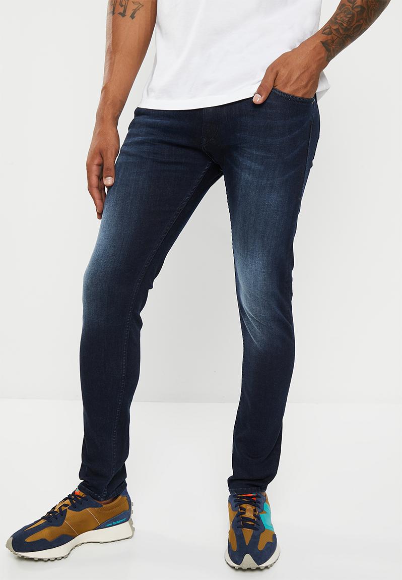Pantalone skinny low crotch - dark blue Replay Jeans | Superbalist.com