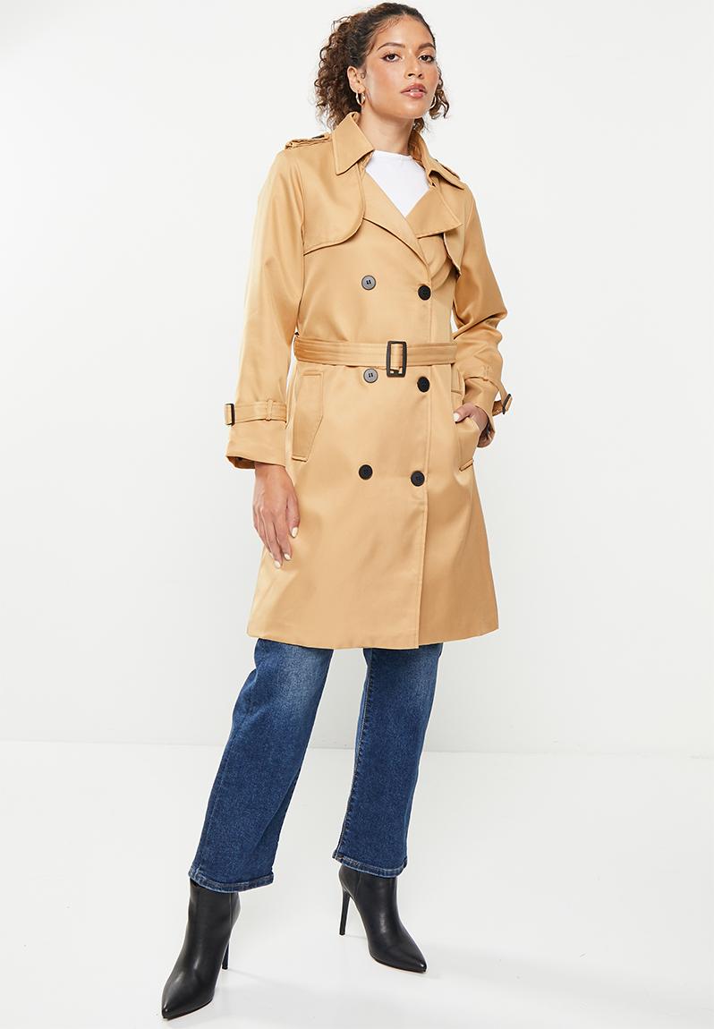 Trench coat - tan dailyfriday Coats | Superbalist.com