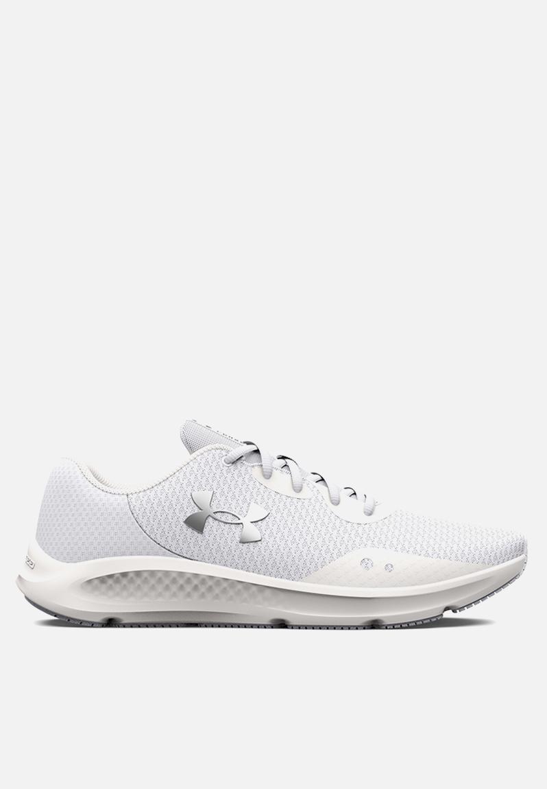 Ua charged pursuit 3 - 3024878-101 - white/metallic silver Under Armour ...