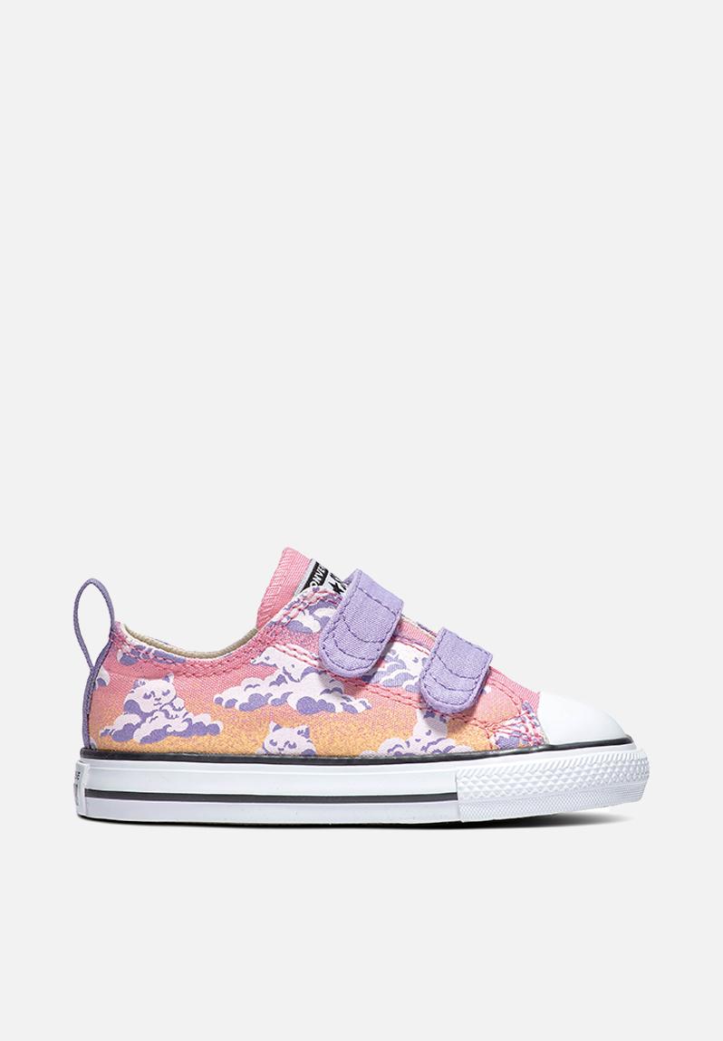 Chuck taylor all star 2v ox - moonrise purple/converse pink Converse ...