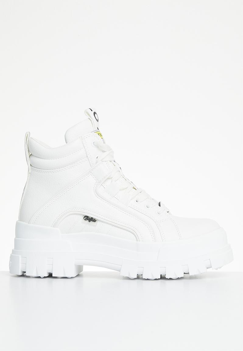 Buffalo Sneakers Aspha Nc Mid da donna, bianche, 36 EU : Buffalo
