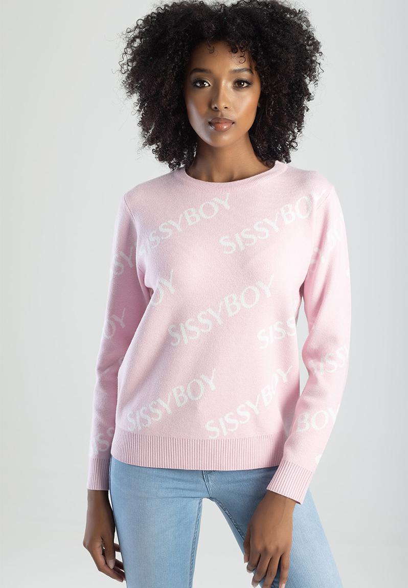 Nanu basic knitted sweater - pink SISSY BOY Knitwear | Superbalist.com