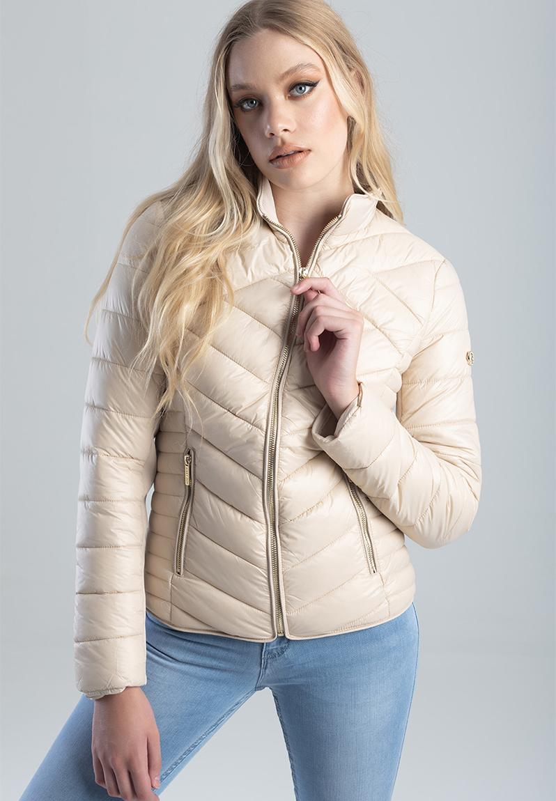 RAVILA: Basic Quilted Puffer Jacket - Oatmeal SISSY BOY Jackets ...