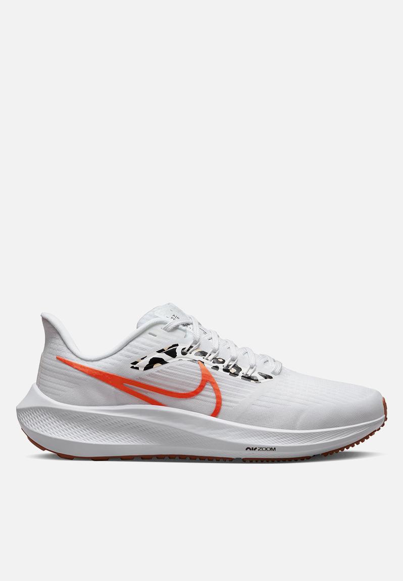 Wmns nike air zoom pegasus 39 - dz5214-100 - white/team orange-platinum ...