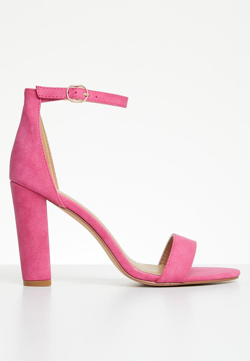 Esme anklestrap block heel - pink Superbalist Heels | Superbalist.com