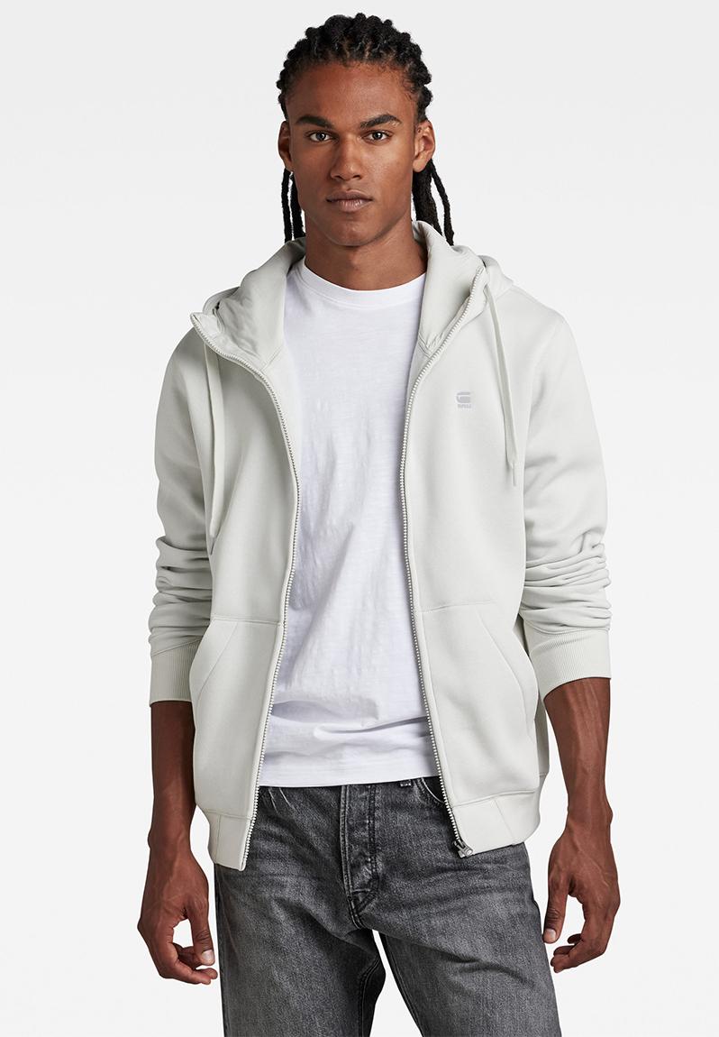 Premium core hdd zip sw l\s - oyster mushroom G-Star RAW Hoodies ...