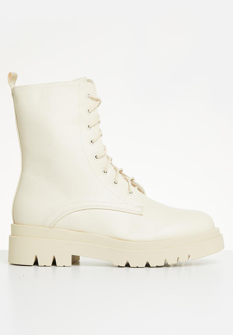 Kiki lace-up boot - neutral Madison® Boots | Superbalist.com