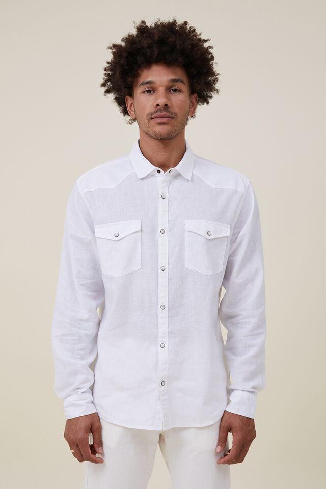 Dallas long sleeve shirt - white Cotton On Shirts | Superbalist.com