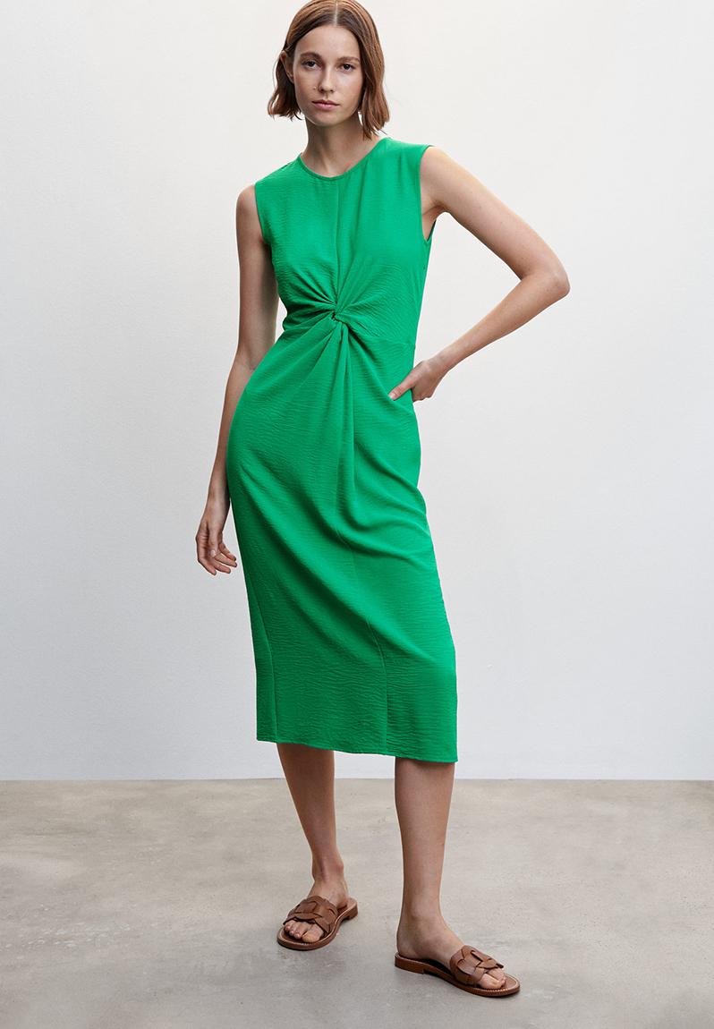 Dress nudo-h - green MANGO Occasion | Superbalist.com