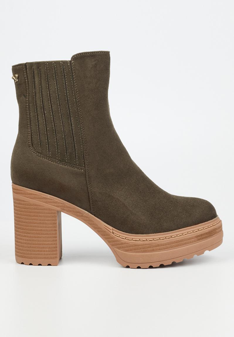 Braxton 1 ankle boot - olive Butterfly Feet Boots | Superbalist.com