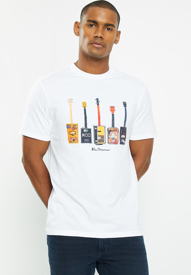Misfit guitars tee-shirt - white Ben Sherman T-Shirts & Vests ...