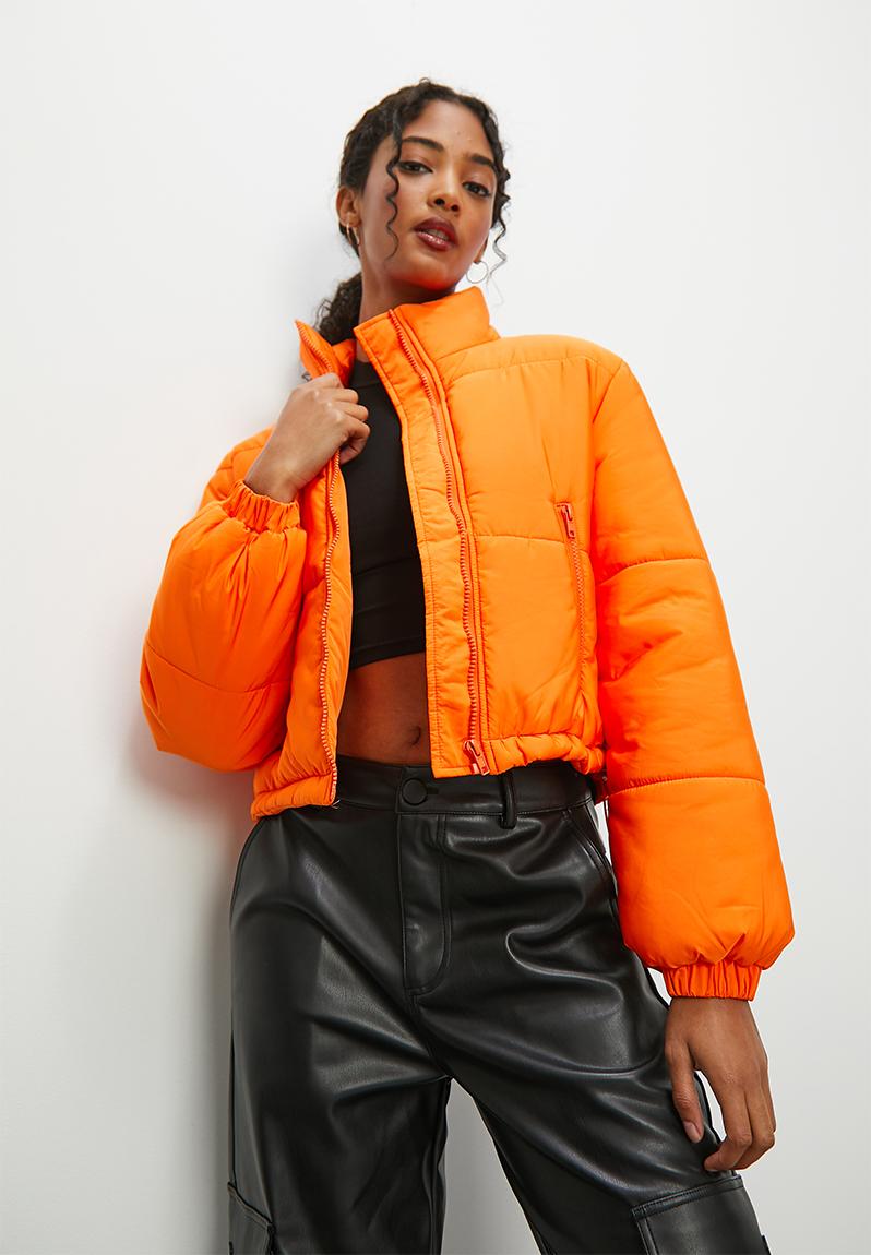 Cropped puffer - orange Blake Jackets | Superbalist.com