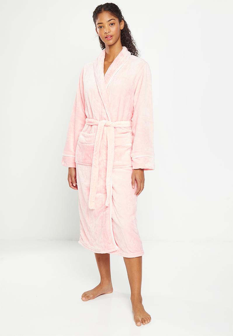 Pipe faux mink gown - light pink dailyfriday Sleepwear | Superbalist.com