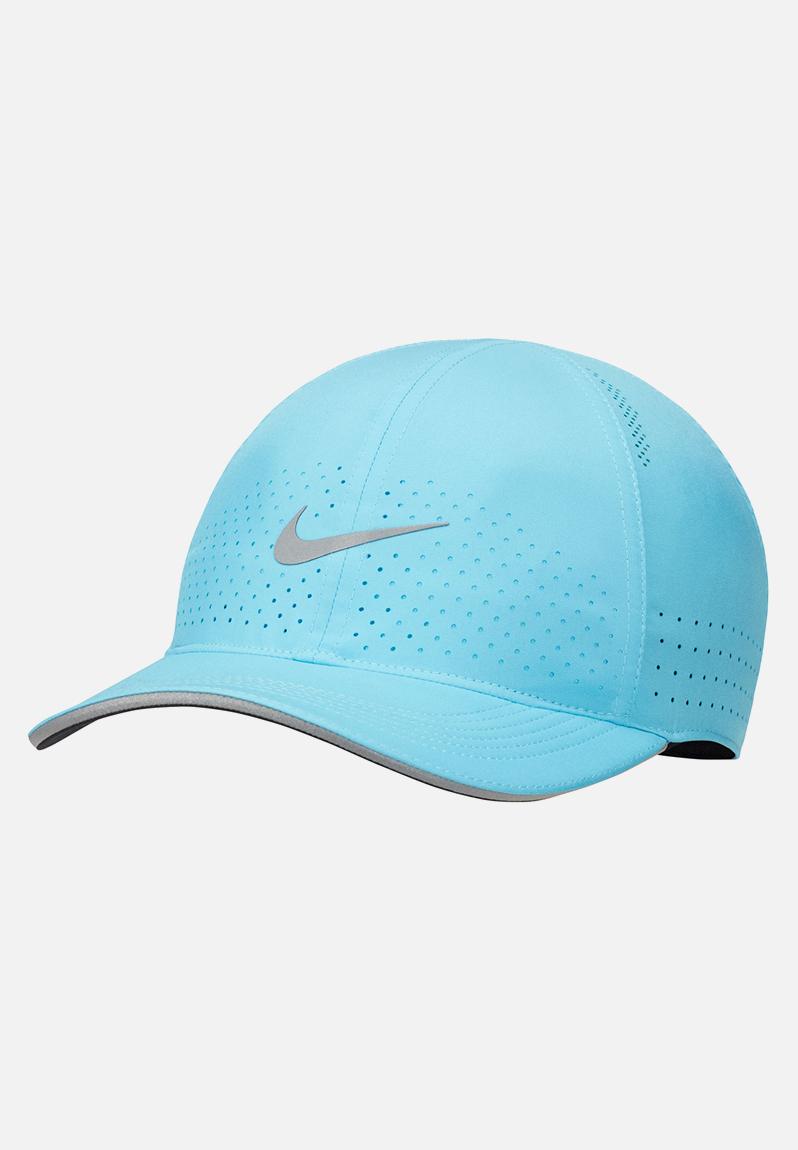 U nk df arobill fthlt perf - baltic blue/reflective silv Nike Headwear ...