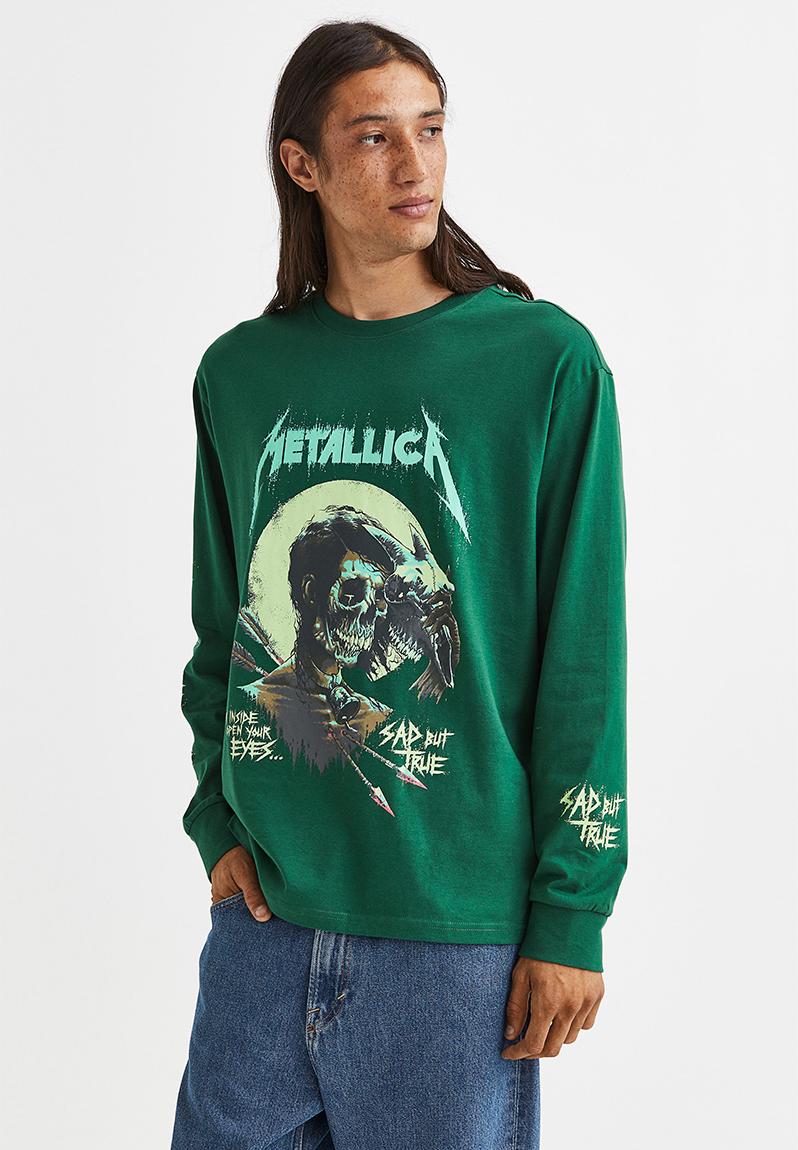 Rabe Off-White Top With Metallic & Green Graphic -54-211300 main image 0