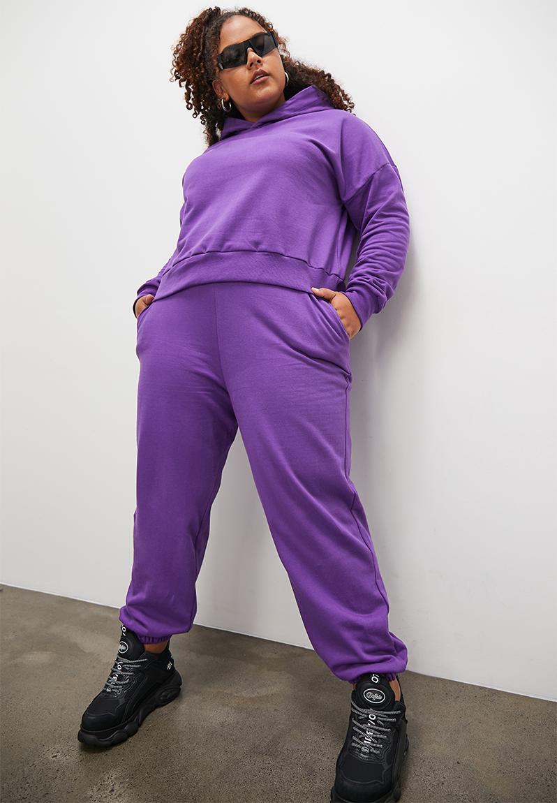 Slouch track pants - purple Blake Bottoms & Skirts | Superbalist.com