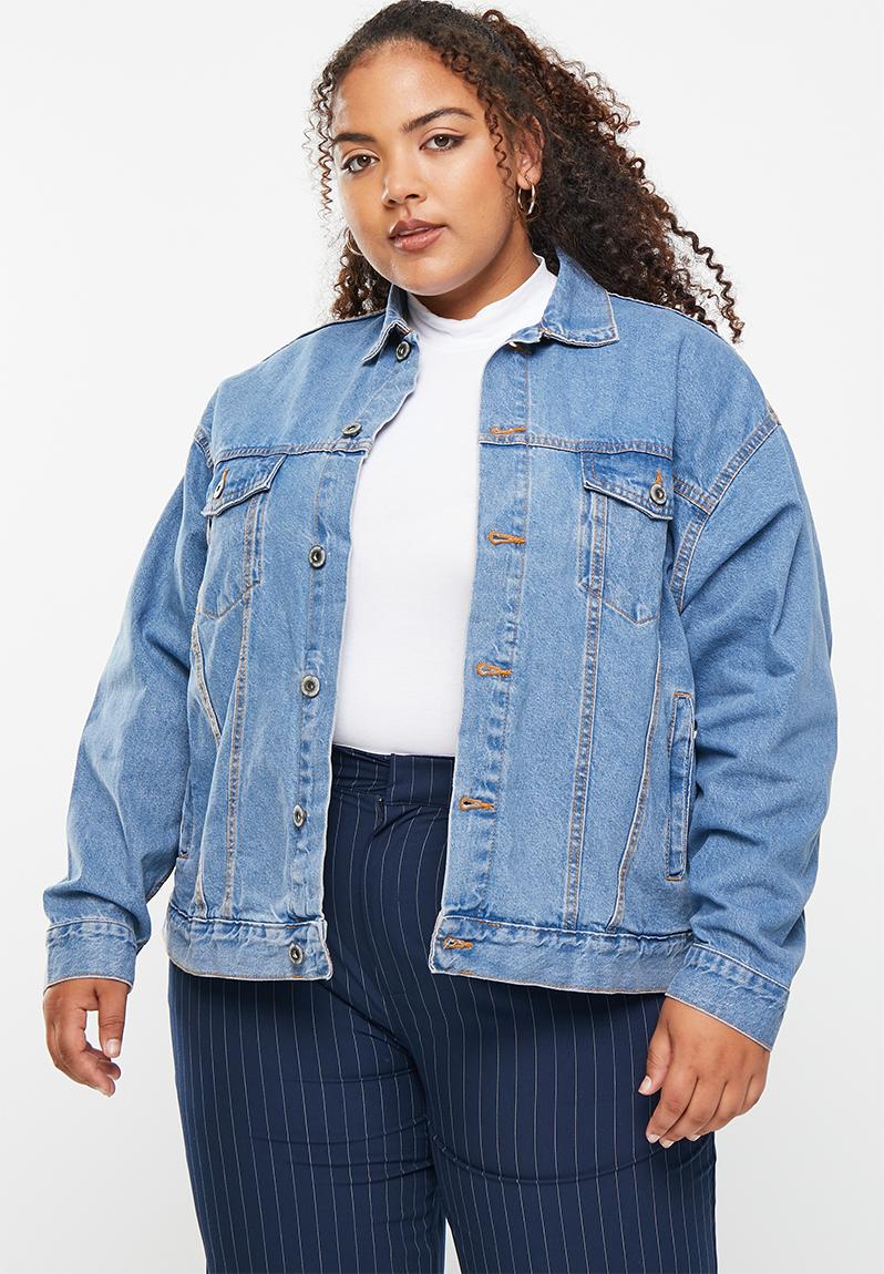 Plus the oversized denim jacket - offshore blue Cotton On Jackets ...