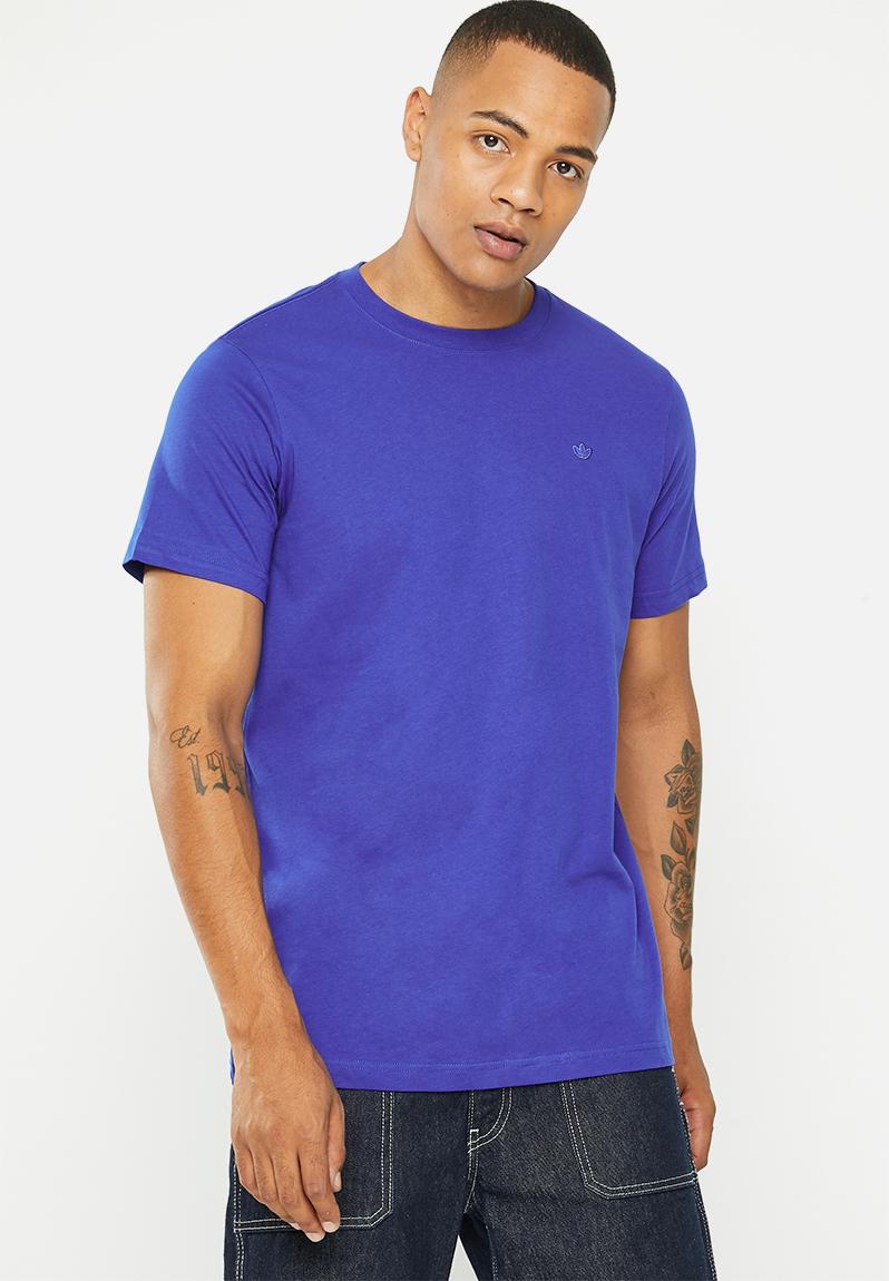 Essential trf tee m - semi lucid blue adidas Originals T-Shirts ...