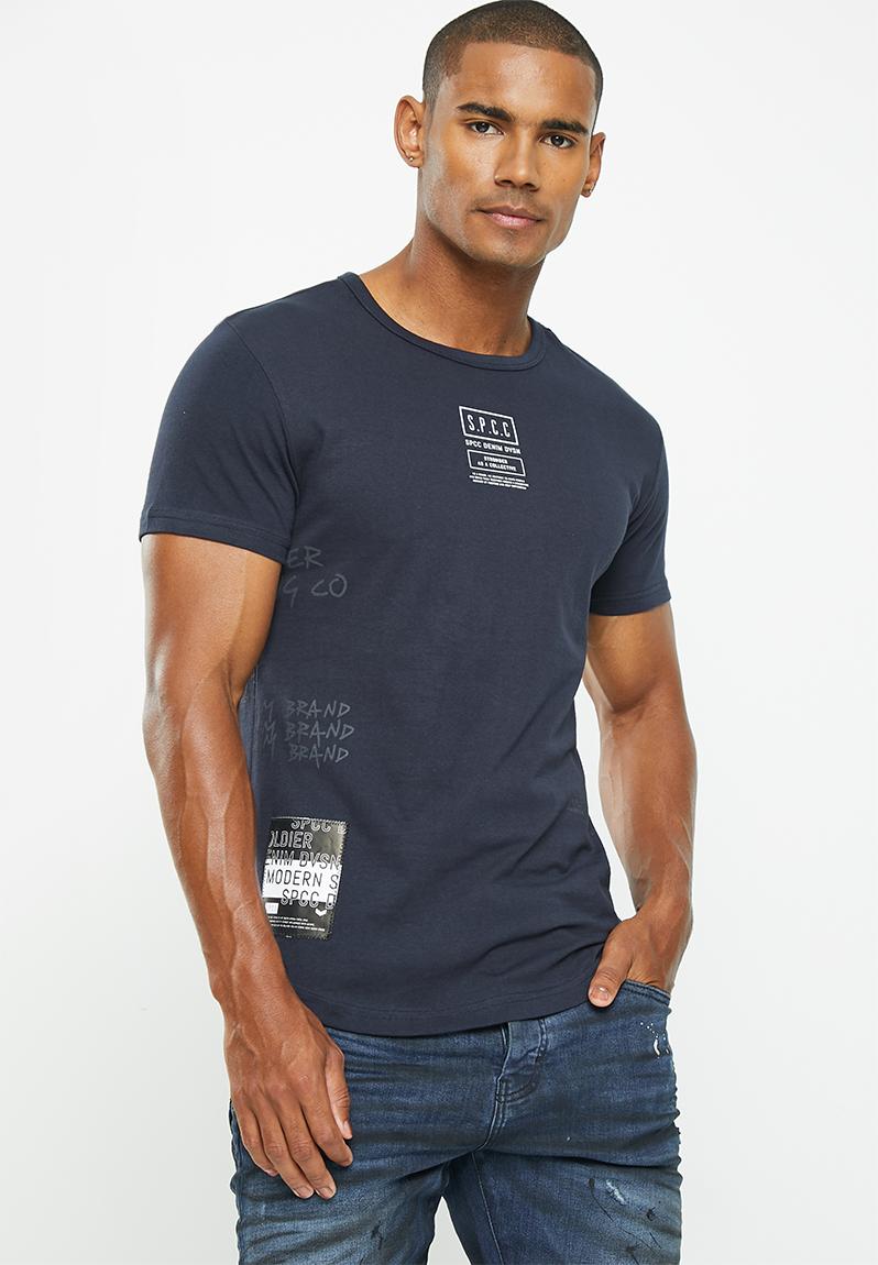 Hiller tee - navy S.P.C.C. T-Shirts & Vests | Superbalist.com