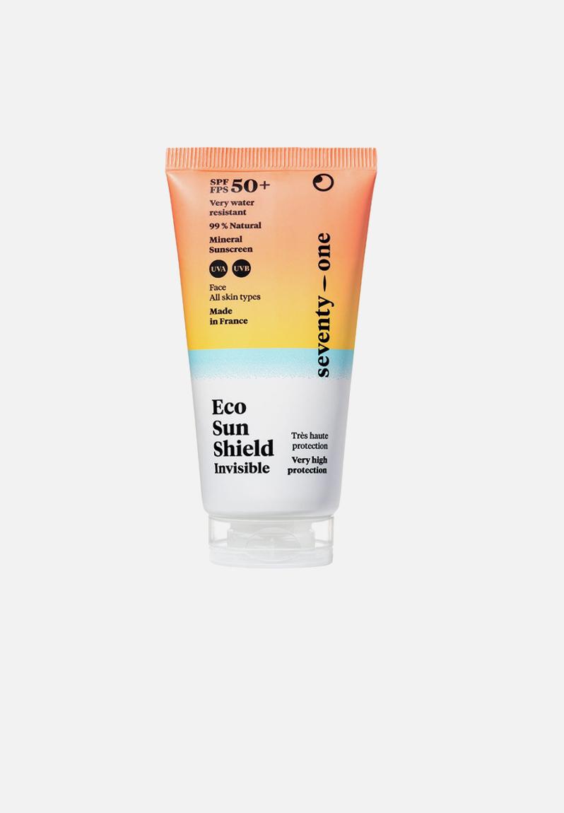 Eco Sun Shield Invisible SPF50+ Mineral Sunscreen - 50ml Seventy One ...