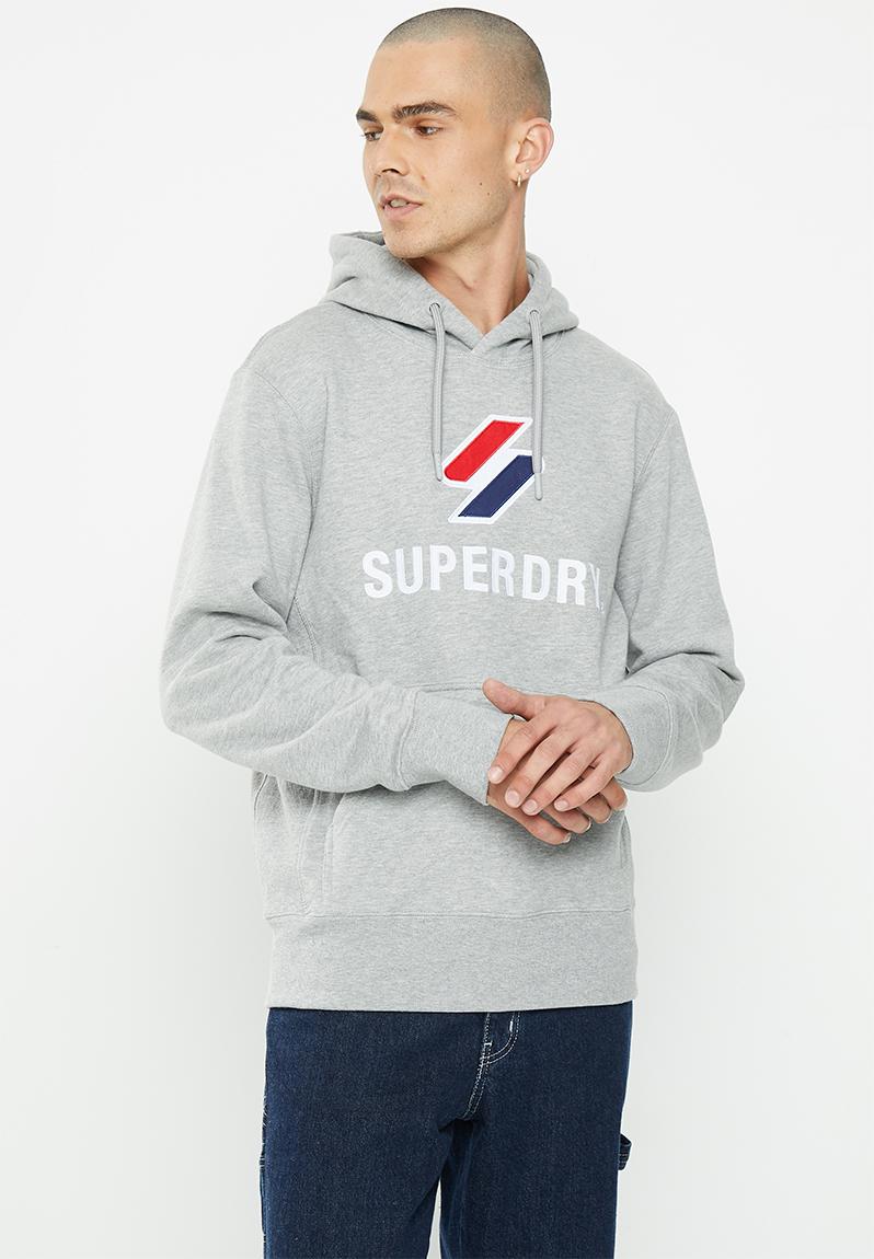 Code sl stacked apq hood - grey marl