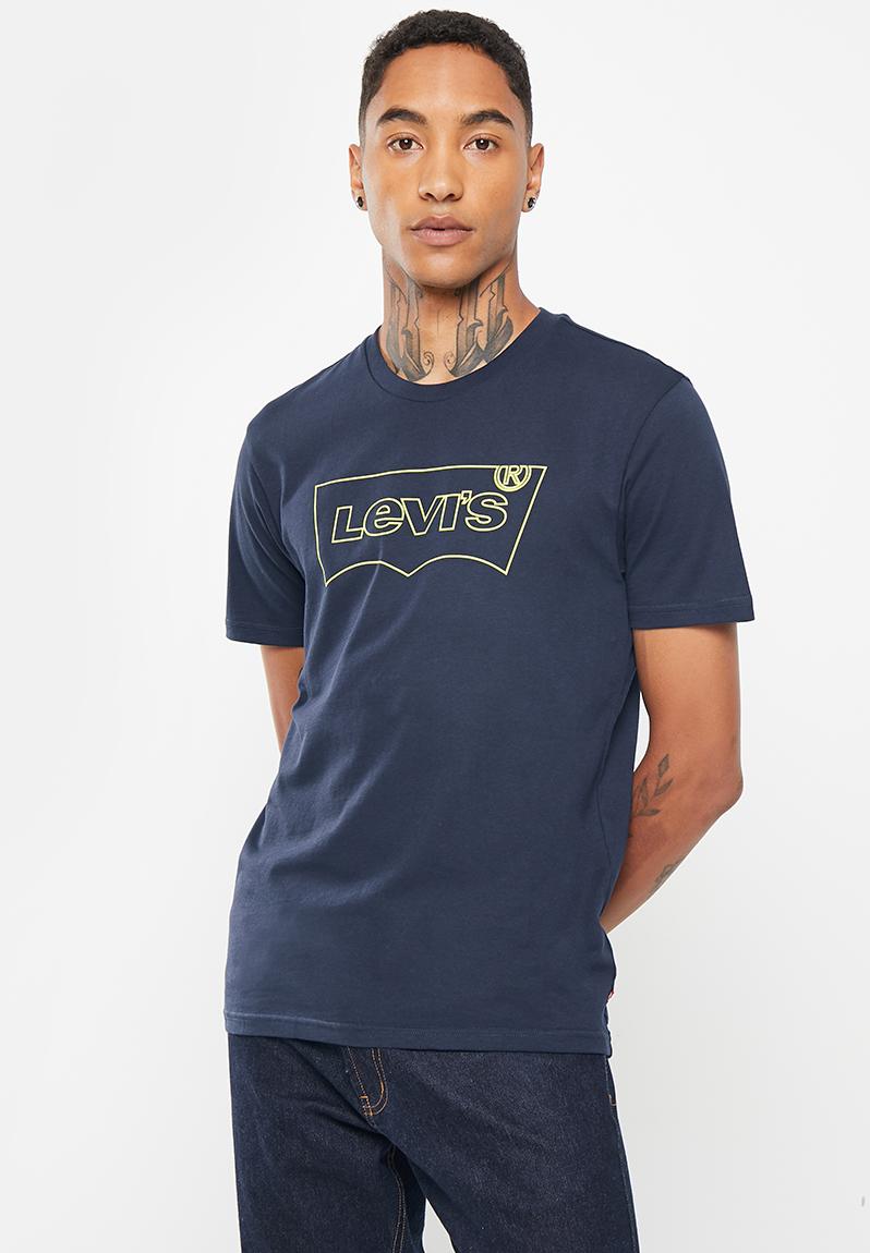 Outline batwing grp - navy blazer Levi’s® T-Shirts & Vests ...